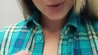 Girl Masturbation and Tits Sucking Milk