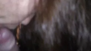 My Japanese woman eating my dick