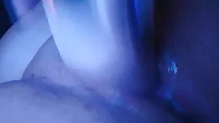 Wife squirting on her dildo