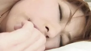 Little cutie gets DP'd and left with a creampie