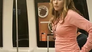 Wife caught staring at bulge flash