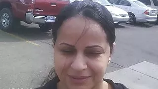 Arabische Frau Rote Zehen