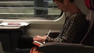 Nature Women in the Train