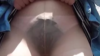 Public display of nudity with sexy Japanese babes