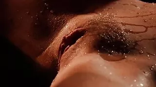 Erotic lesbians pleasuring each other in 69 pose