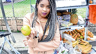 LETSDOEIT - Big Ass Ebony Latina Picked Up & Fucked