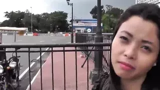 pretty pinay girl met her boyfriend  in hotel