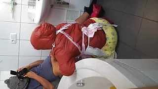 rubber whore  fetasoga loves to serve cock