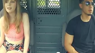 Cock hungry virgin do first lick creampie