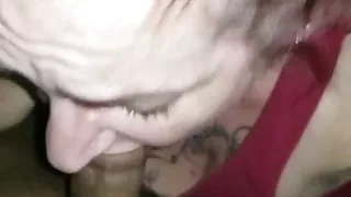 Deepthroat with cumshot