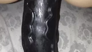 Big black dildo