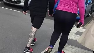 Big ass off to the gym (wowzer)