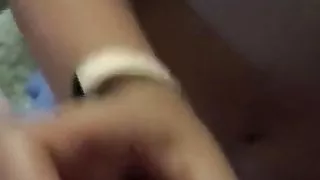 sweet baby girl  playing