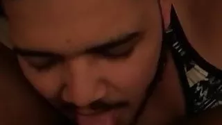 Local trini girl enjoys a good licking