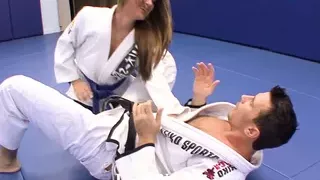 KARATE TEACHER gives experienced BLONDE tutoring at FUCK