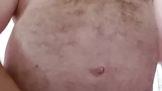 Hairy Daddy Jacks Off With Cum Shot