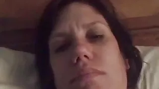 housewife shows tits and sucks nipples