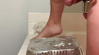 Prostate milking with stretched balls