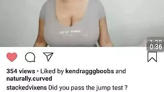 Slow mo bouncing boobs