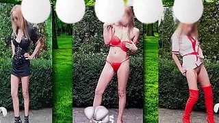 Ostern mit der zierlichen Schweizerin Eva