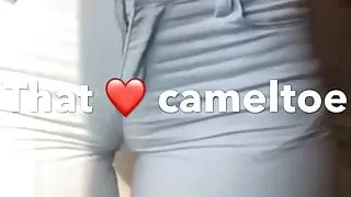 Tight jeans cameltoe thighgap hips