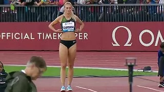 Kristin Gierisch in action ( what a girl, what a booty)