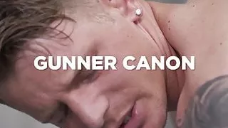 Gunner Cannon with Jeff Powers at Cream Pie Scene 1