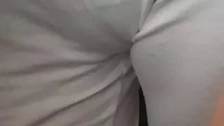 Sister camel toe see thru pants