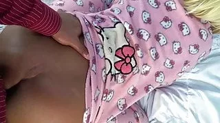 high definition  msnovember hello kitty pussy pajama party with step dad