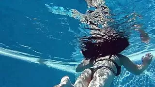 Sheril Blossom hot Russian underwater