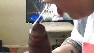 BBW Latina sloppy head