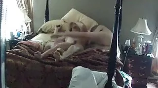 Wife riding me till I came in her ass!