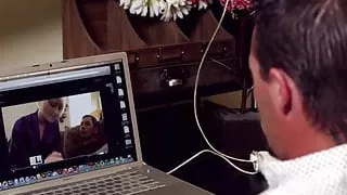 Naughty amateur chick sucks and fucks