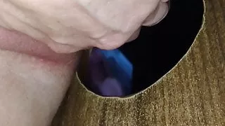 Gloryhole suck and squirt