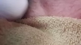 Deep anal dildo in my huge gaping butthole