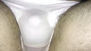 Panty wetting on the boardwalk