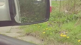 amateur girlfriend  daytime public masturbation