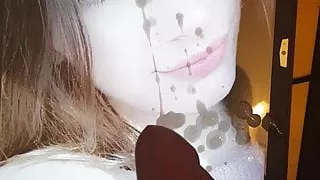 Cumtribute on my cute friend Desiree