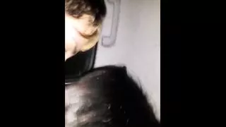 Italian couple having anal sex in the car