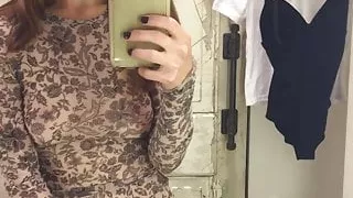 Dressing room pussy for bf 3