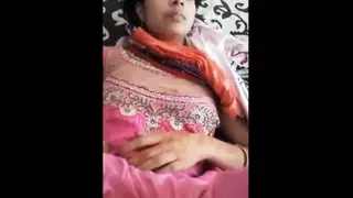 Indian newly married couple having sex