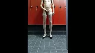 Changing Room 7 - stockings and heels