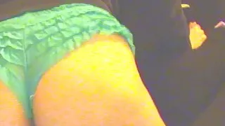 GinaBooty Blue Panty Booty Shake