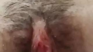 Babe playing with pussy