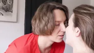 Girls Out West - Wet hairy cunt gets licked