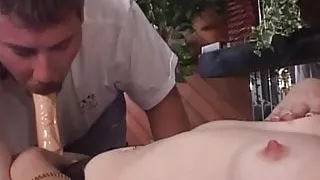 I will fuck you so hard with this big plastic cock