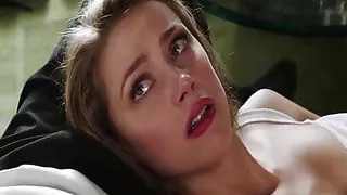 Celebrity Amber Heard shows tight nude butt & hot lingerie