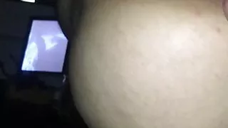 Chubby big butt getting fucked raw and cum