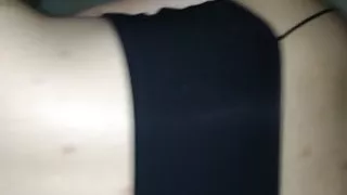 meine sexy Frau mit Tank Top crop