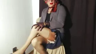 Auto, Schwuler Sex, Beine, Nylonsex